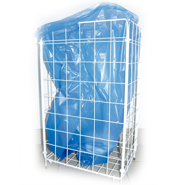 Waste mesh basket, metal